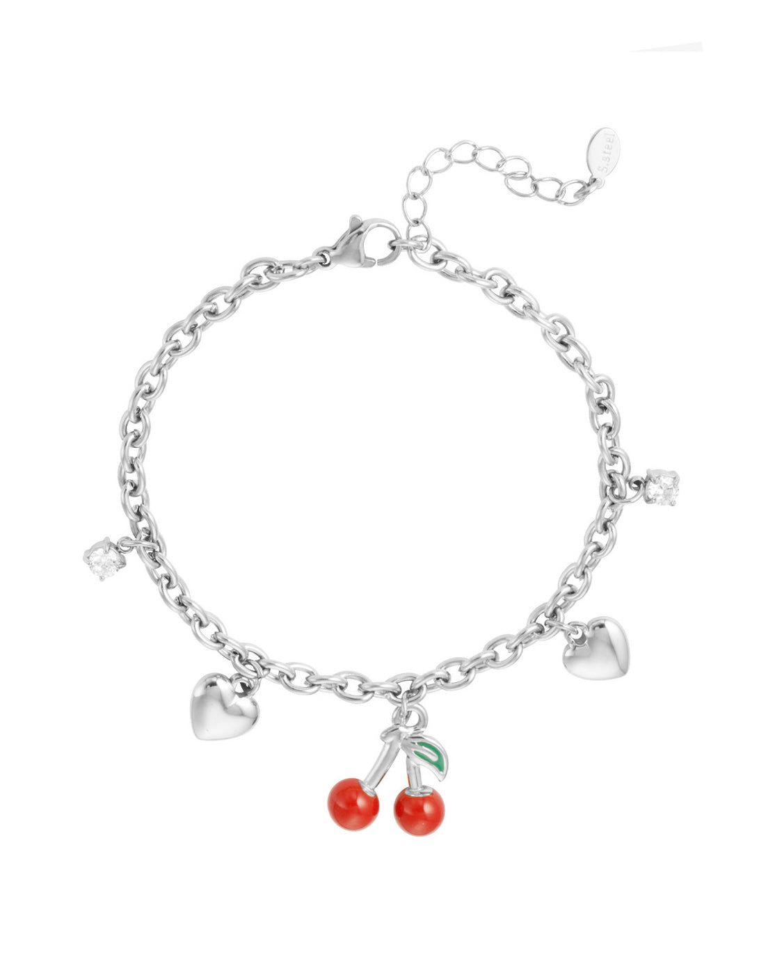 Cherry Charm Bracelet