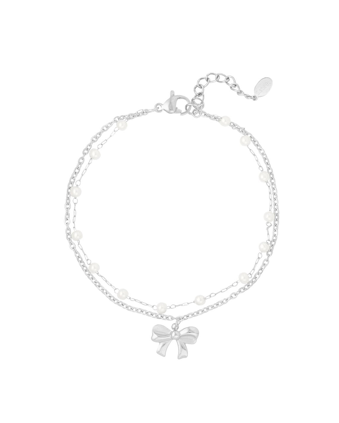 Bow Pearl Bracelet