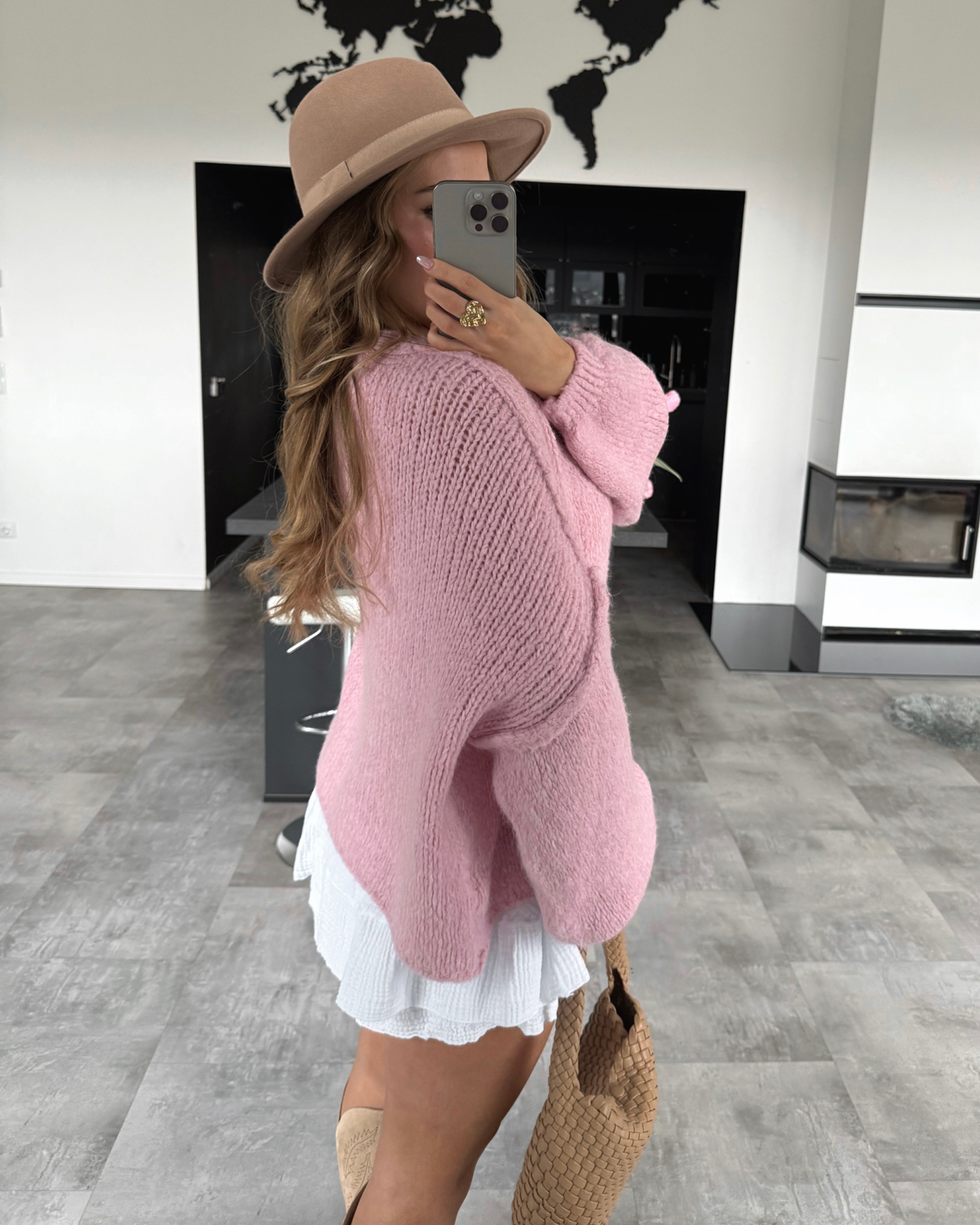 Cardigan “Livy" Rosa