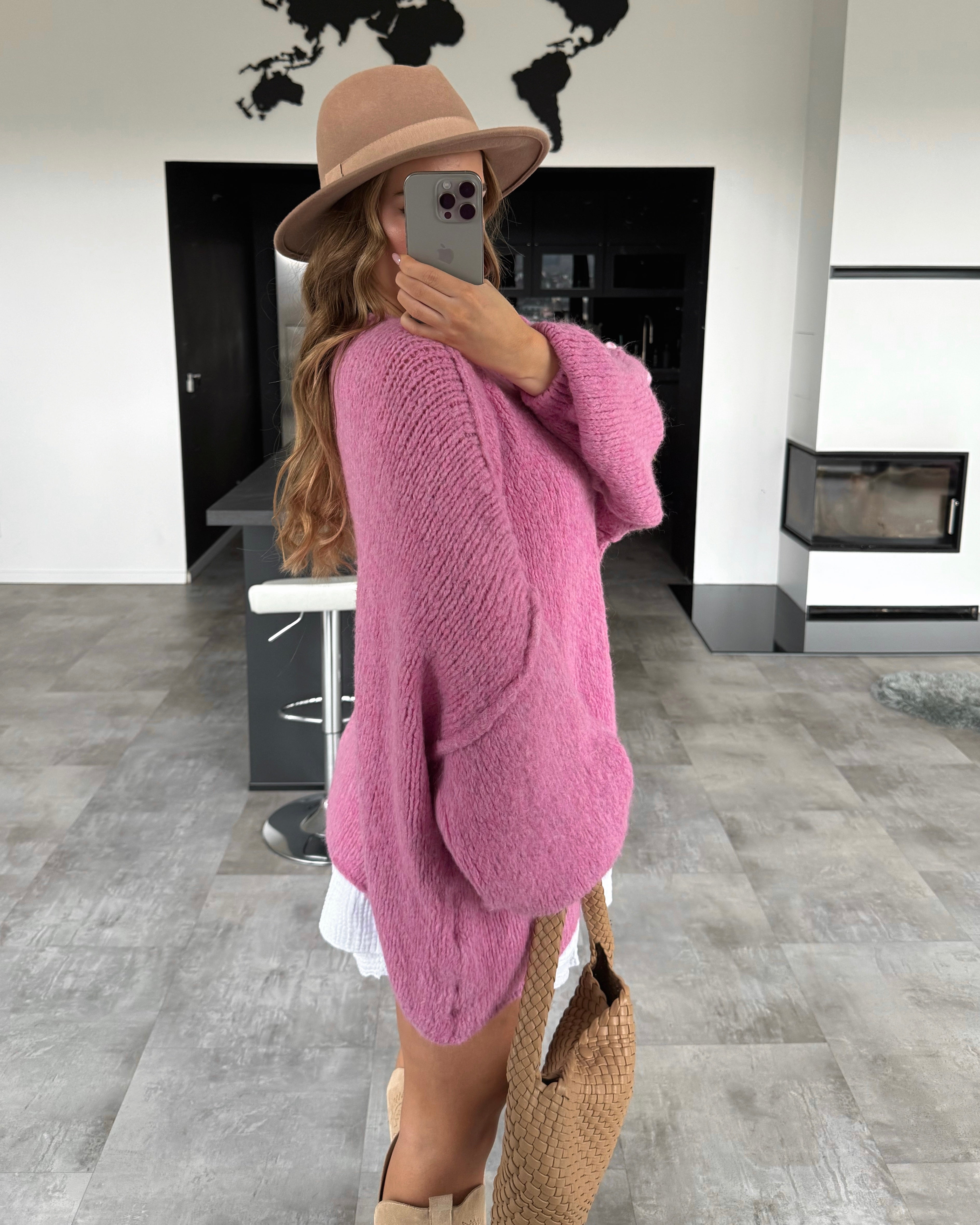 Cardigan “Livy" Pink