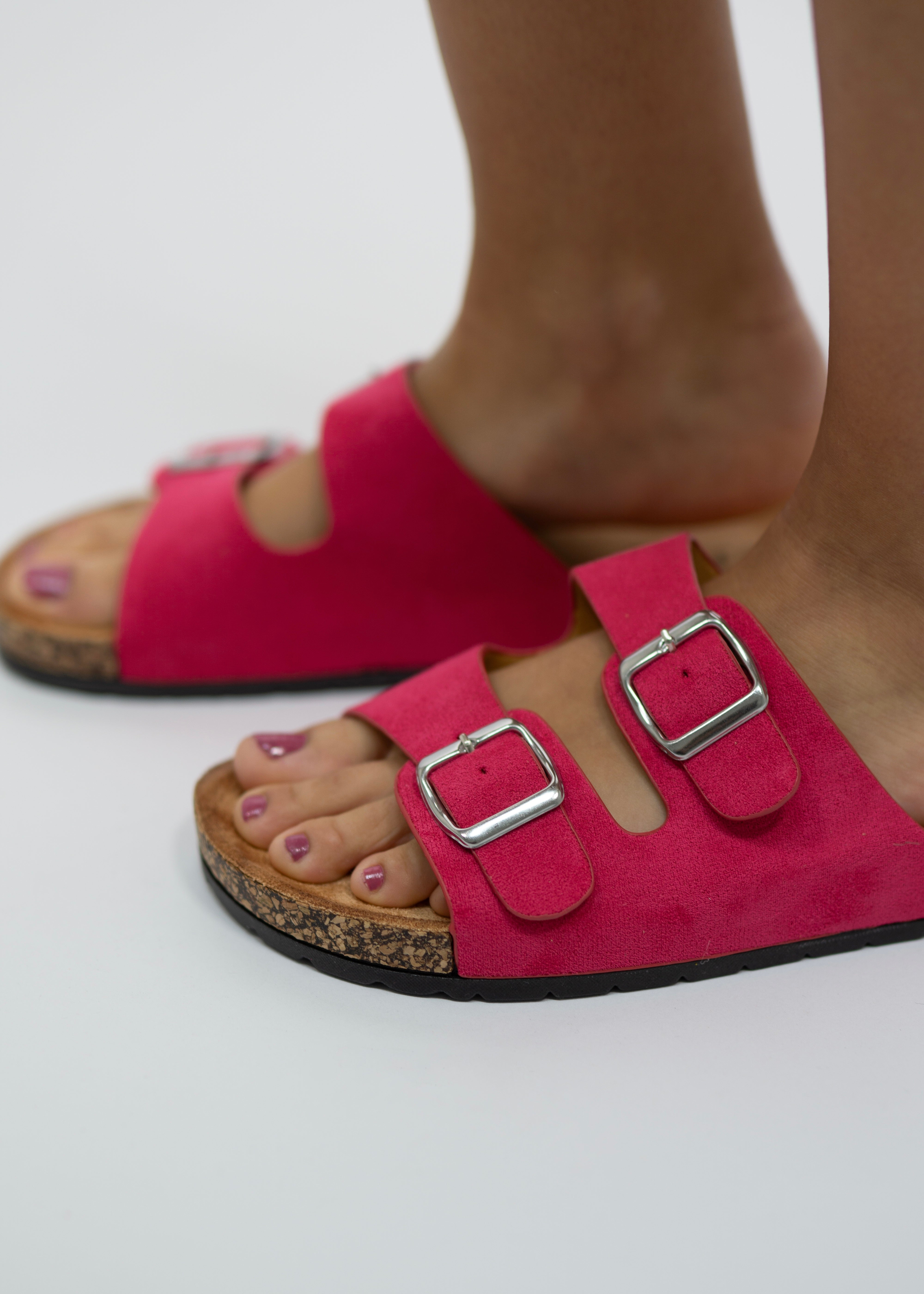 Pantolette "Ida" Fuchsia