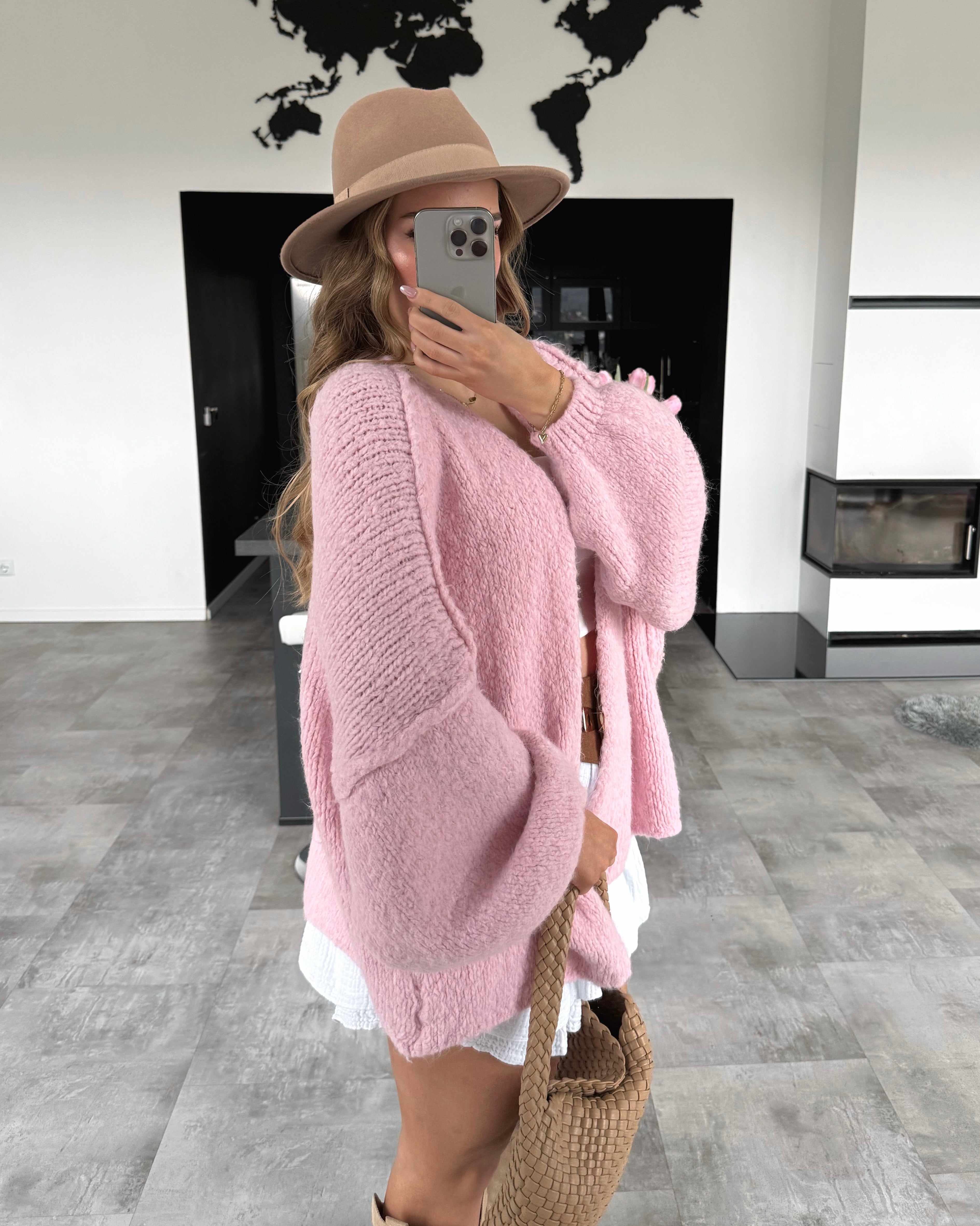 Cardigan “Livy" Rosa