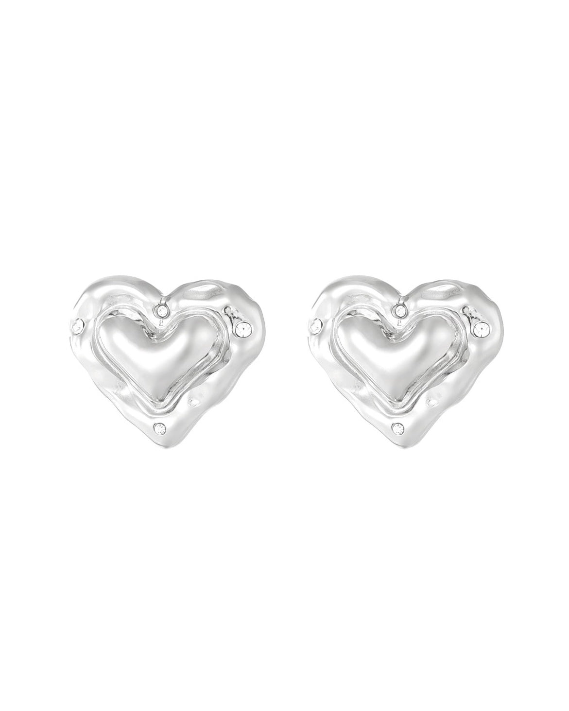 Glam Heart Studs