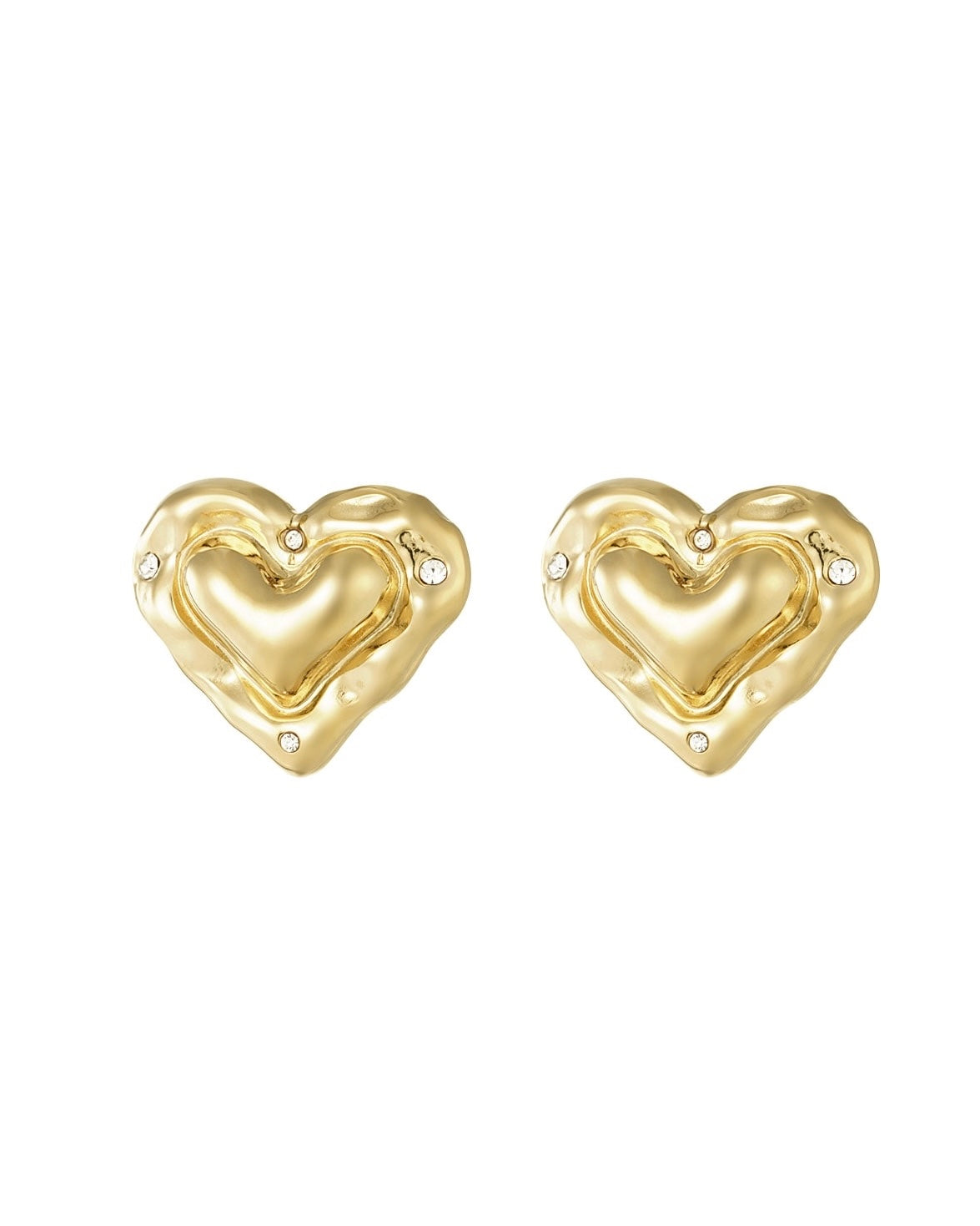 Glam Heart Studs