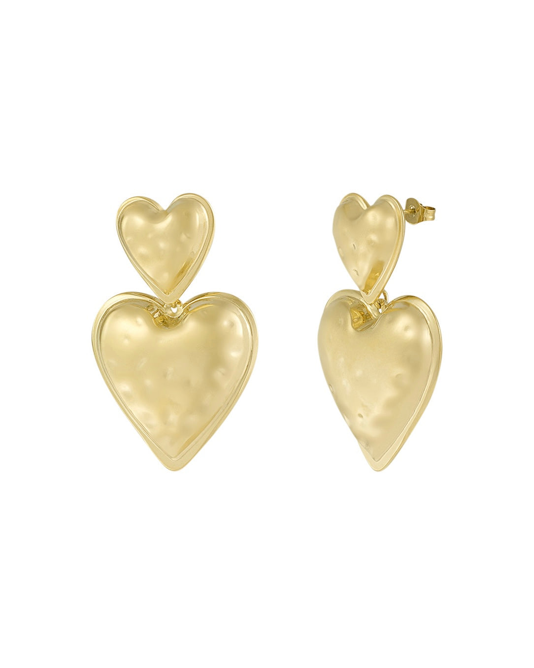 Double Heart Earrings