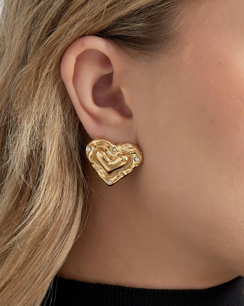 Glam Heart Studs